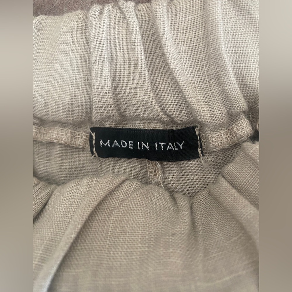 Italian Boutique Linen Skirt - Picture 6 of 8